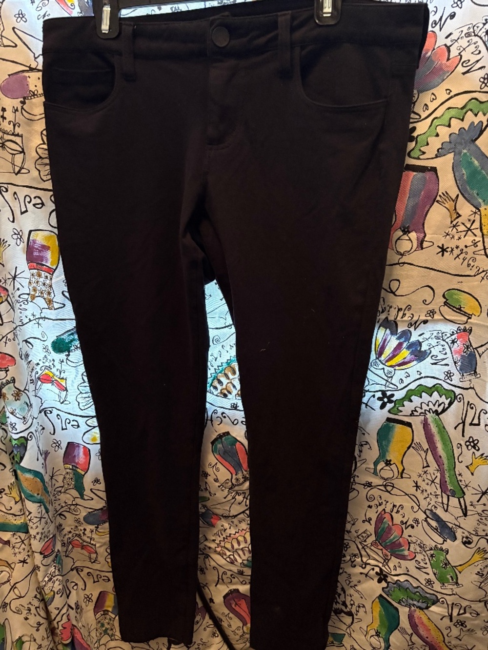 Kut Jennifer ultra skinny low rise back stretch pants